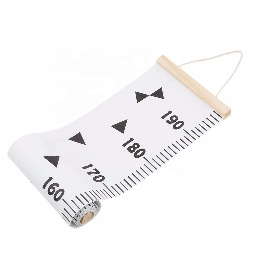 Wall Growth Chart Wall Hanging Height Chart for baby Wall Ruler for Kids Room Hanging Decor for child