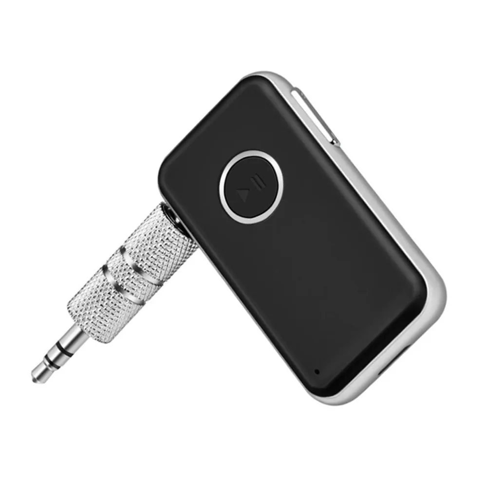 Mini Wireless Music Audio Receiver Adapter BT 4.1 for Car Hands-Free Calls Better Music Listening 3.5mm Stereo Output for Car St