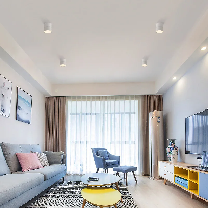 10W Luces Mounted Lamp Recessed Focos Led Exterior Ahorradores Outdoor Led Ceiling Spot Light Frame Led Spotlight,Spotlight