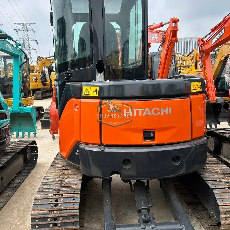 Used Original Hitachi ZX50U 5 Ton Small Crawler Excavator Low Price Hydraulic ZX 50U low working hours