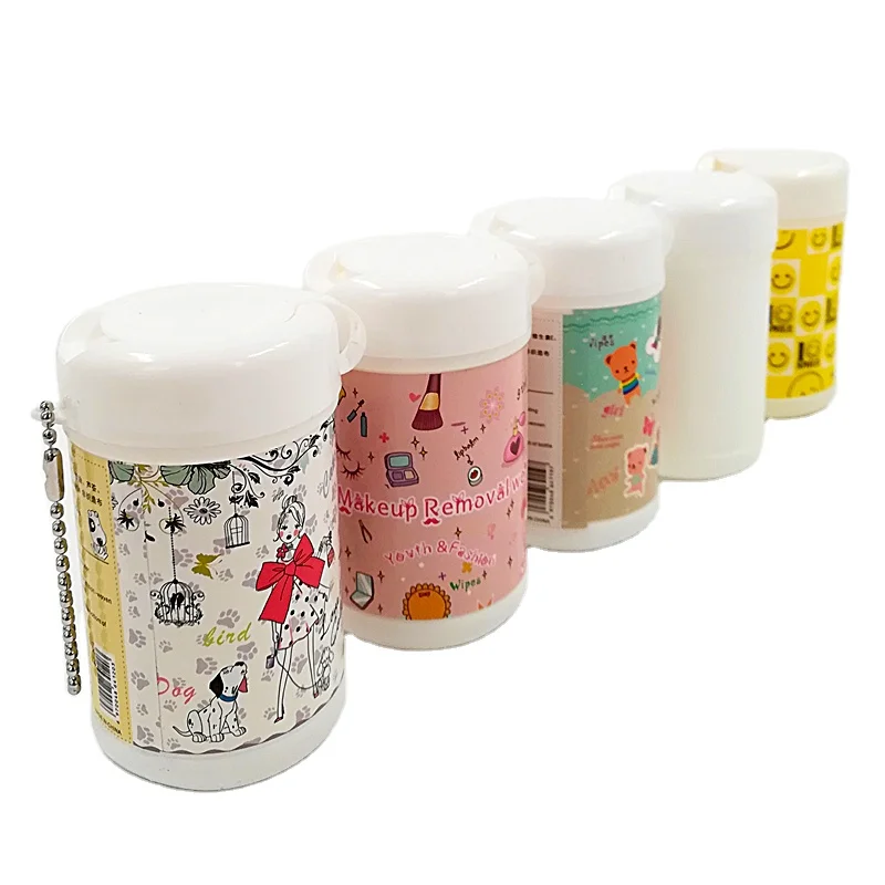 High Quality New deep Cleansing Makeup Remover Wipes With Mini Bottled Discharge Easy To Use