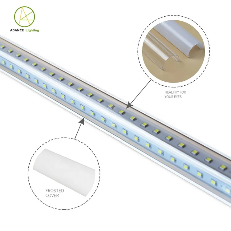 
Professional manufacturer supply high quality ip44 56W led tube light 