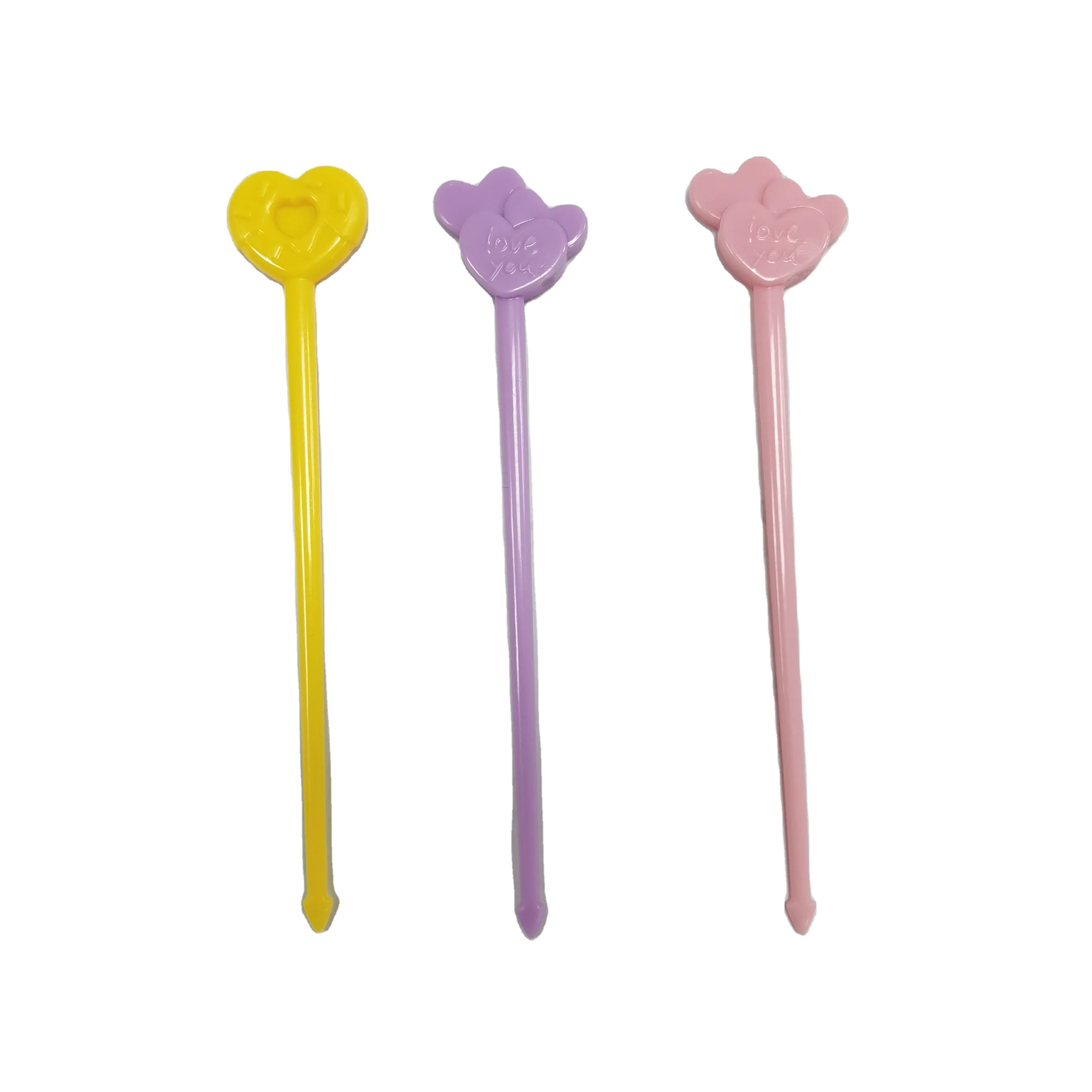 
ABS Cute Long Bento Picks Food Picks fruit forks unicorn food pick 