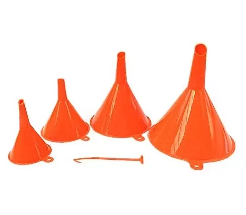 Воронка инструмент 4 штук Пластиковые воронки для кухни и автомобильного использования маленький размер средний большой с рисунком заполнения