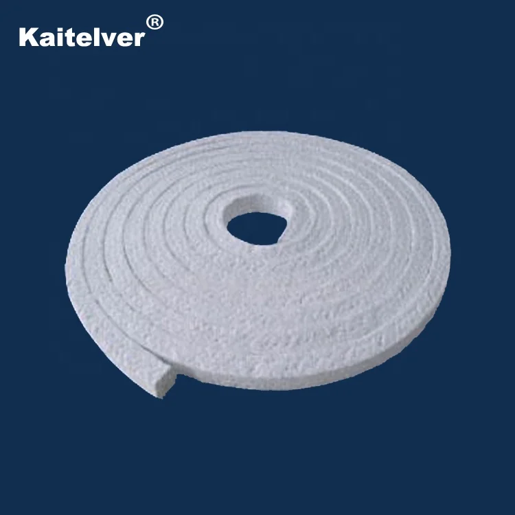 Круглый и квадратный сердечник из керамического волокна с стекловолокном или усиленной проволокой нержавеющей стали