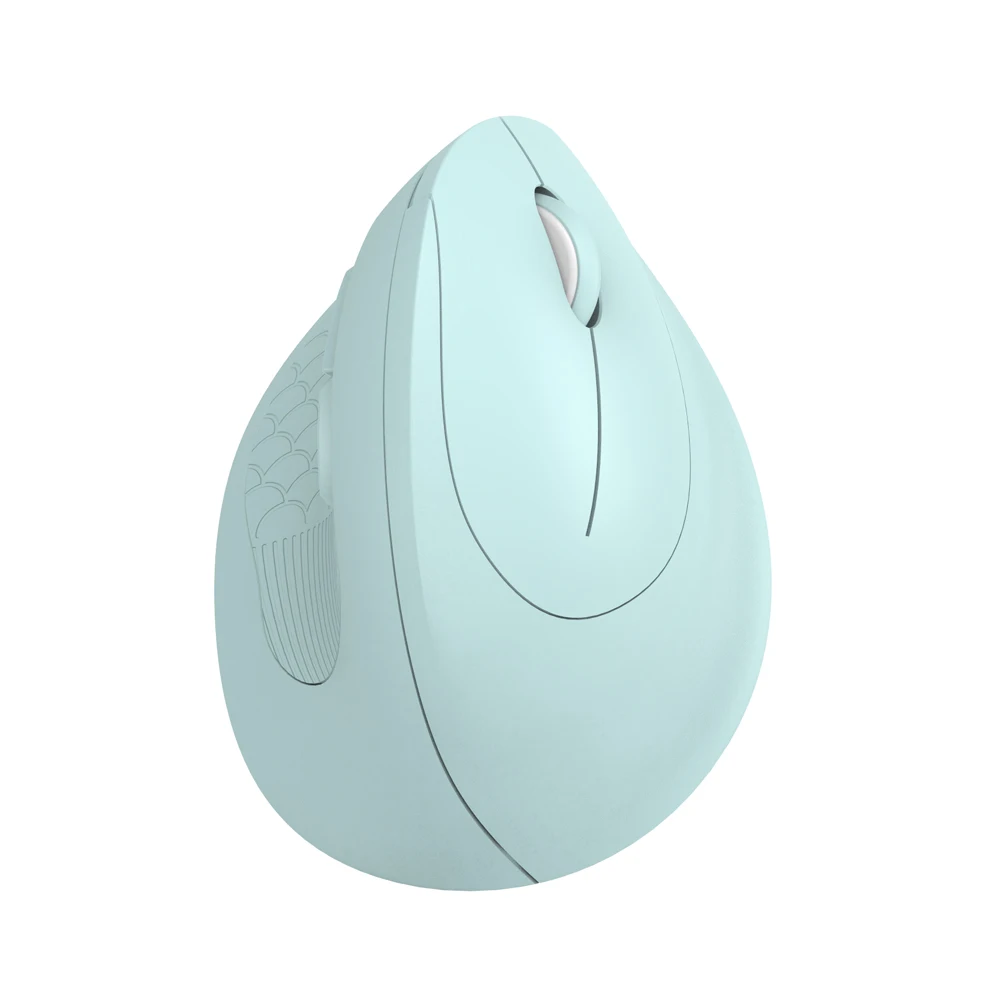 BT Ergonomic Mouse with Wireless Function, DPI 2400, Silent Click ,Fashion Design