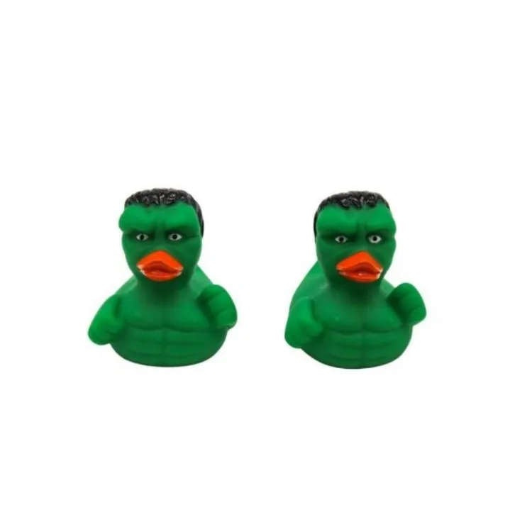 Custom PVC Plastic 3 inches 8-10 cm Cartoon Anime Character Rubber Duck Baby Bath Toy Yellow Vinyl Duck