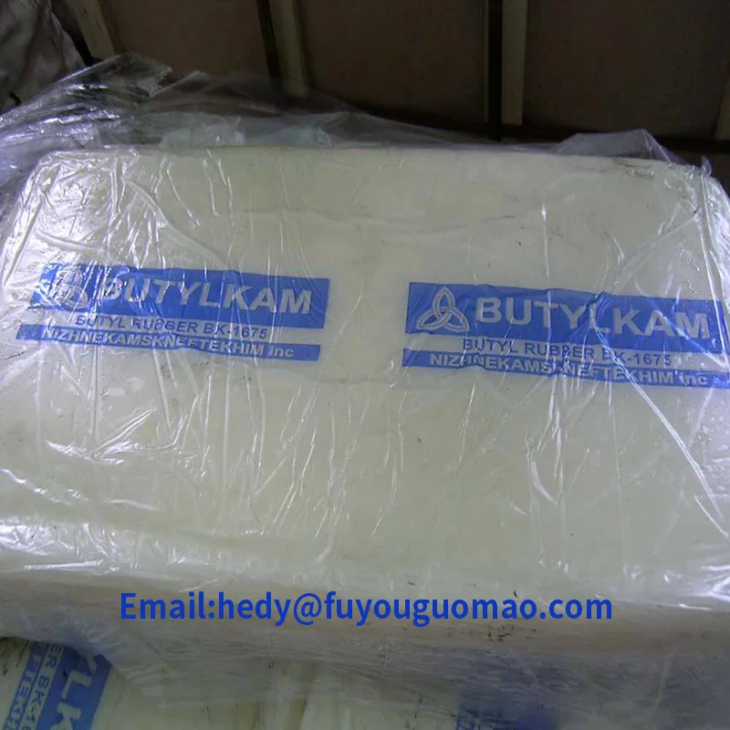 Factory sell Russian 1675N/Butyl Rubber IIR BK-1675N/IIR Rubber Raw Material best price