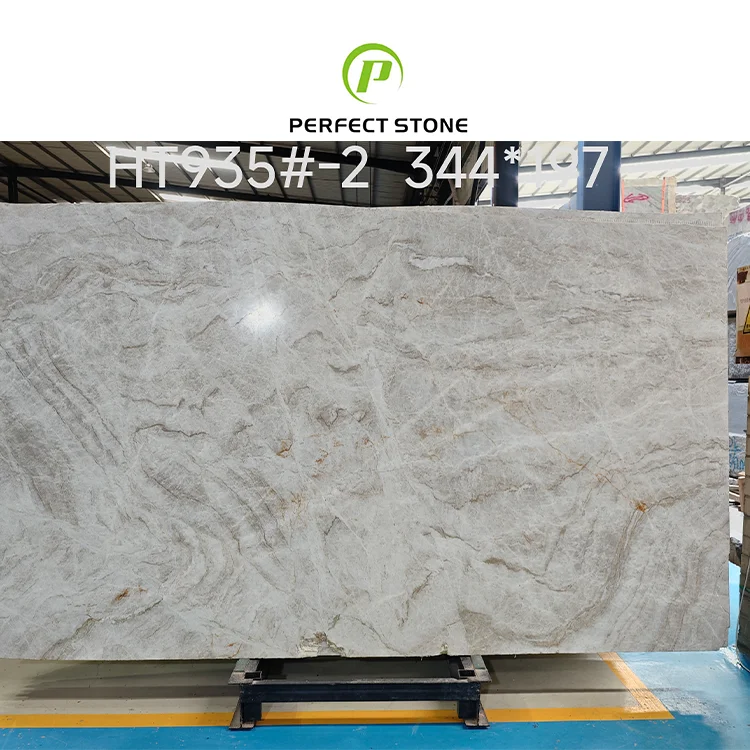 Grey White Veins Marble Stone Italian Roma Slabs for Background Panel Floor Tiles