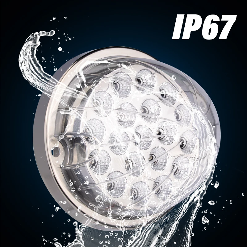 Led trailer light 19 pcs led led watermelon lights for semi truck led lights