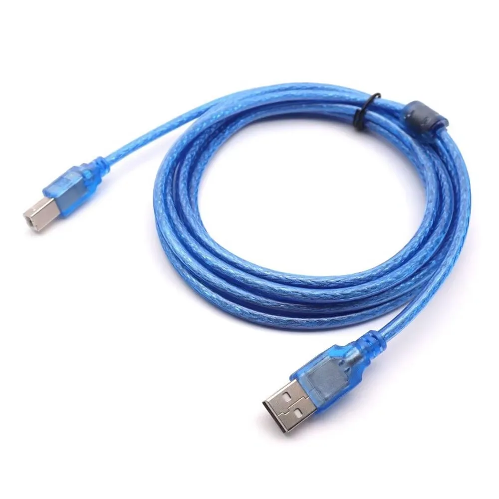 USB High Speed 2.0 A To B Male Cable for Canon Brother Samsung Hp Epson Printer Cord 0.5m