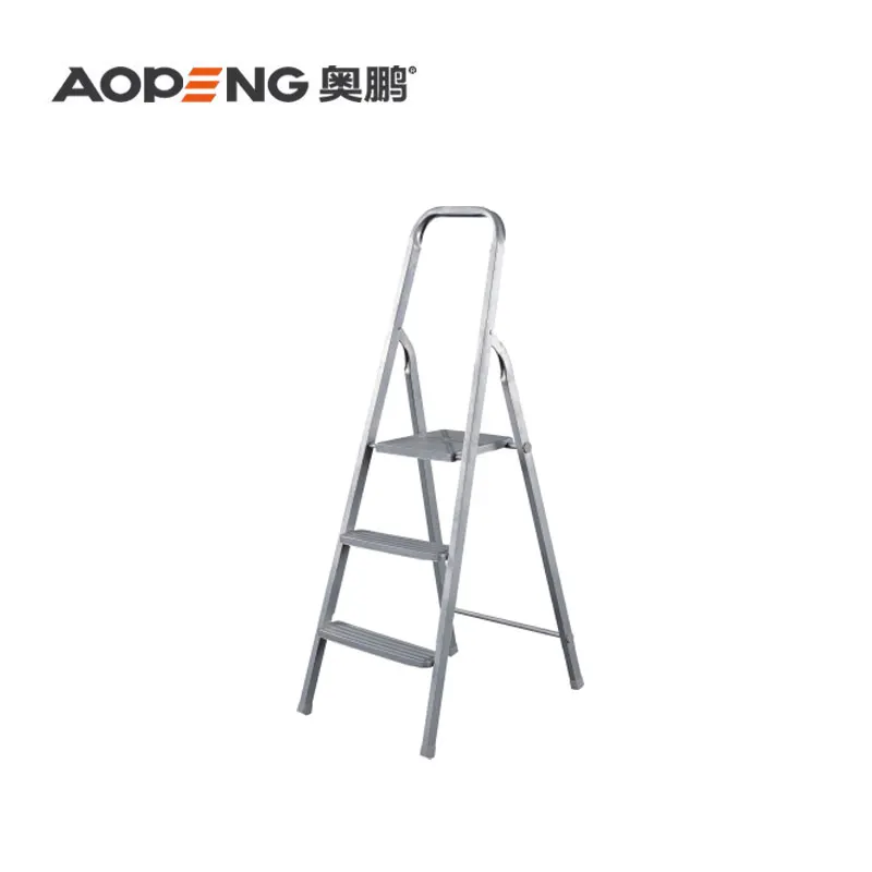 Aopeng Safety and lightweight 8 narrow step steel folding ladder