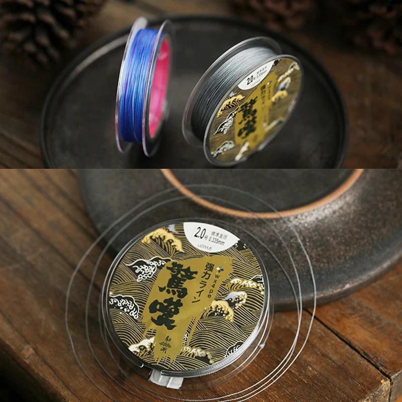 LINNHUE Professional Manufacture WX8 PE Line Nice Price 100m Fishing Line suitable for lure indoor sea fishing