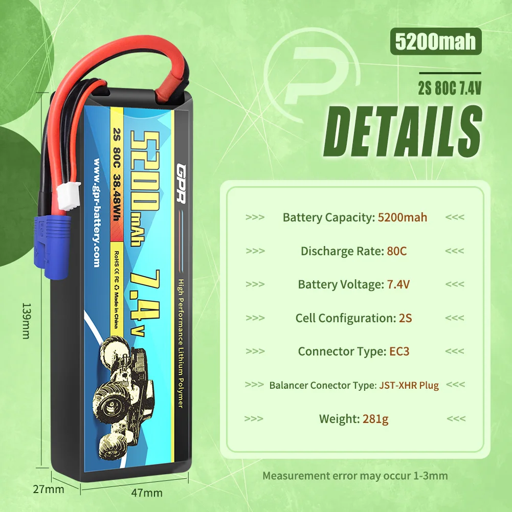 OEM 4500mAh 50C 3S 11.1V Lipo Battery with TRX connector