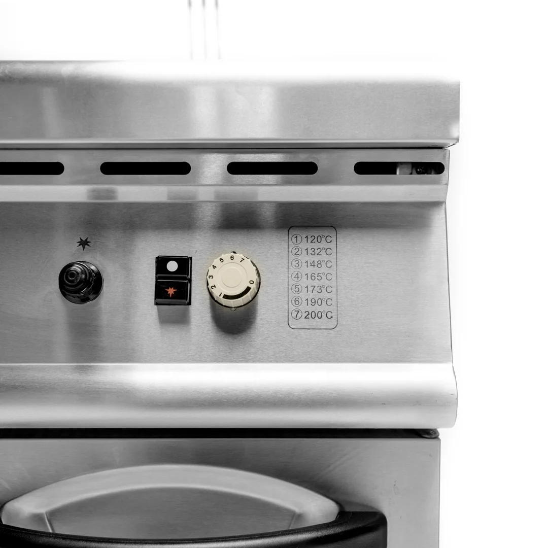 Frying Machine Gas Fryer Stainless Steel Fried Chicken Machine French Fries for KFC 20L*2 Commercial Fryer Deep Fryer