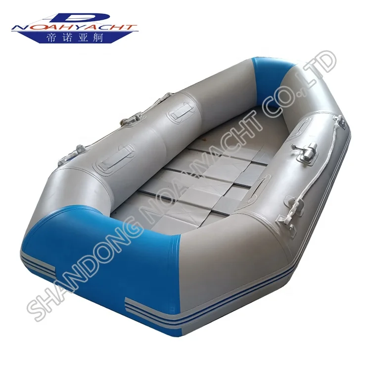 small inflatable fishing boat air deck floor schlauchboot pontoon boat