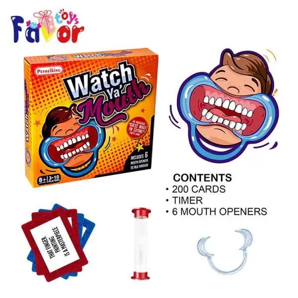 Watch Ya  Mouth Family Edition, the Authentic  Hilarious Mouthguard Party Game