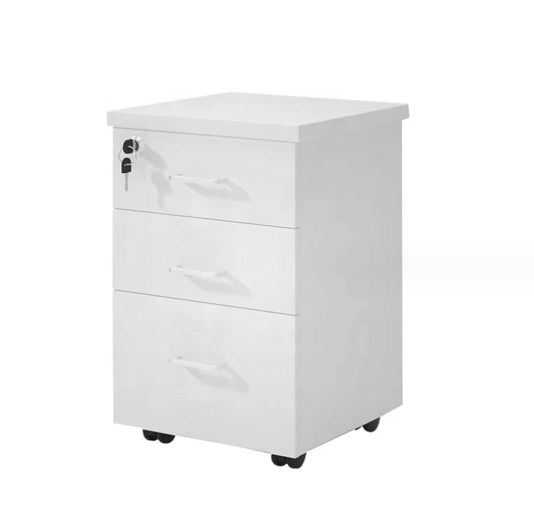 Direct Manufacturer Stylish Storage Drawer Wooden File Cabinet With Mobile Pedestal