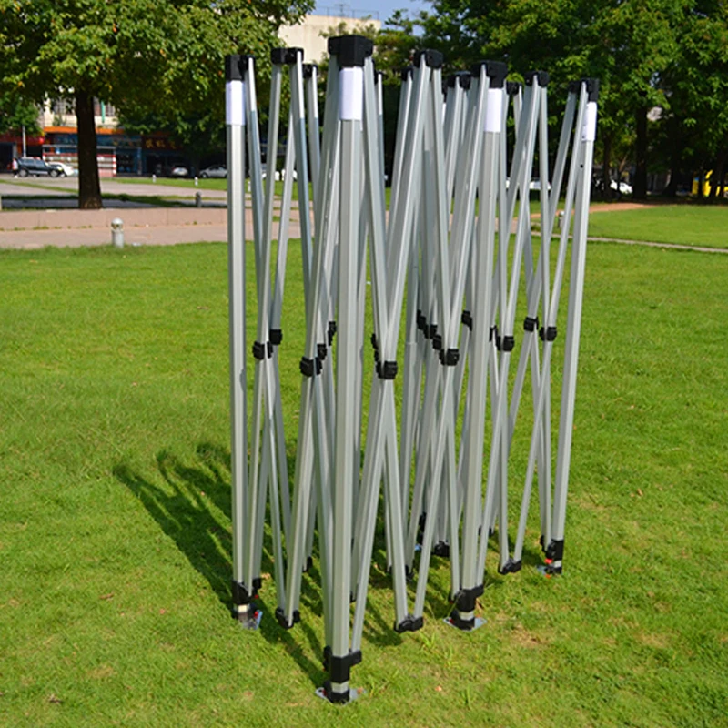 FEAMONT 3x6M Printed Trade Show Tent Hexagon Structure with 40MM Aluminum Tube PC Folding Frame for Promotional Use