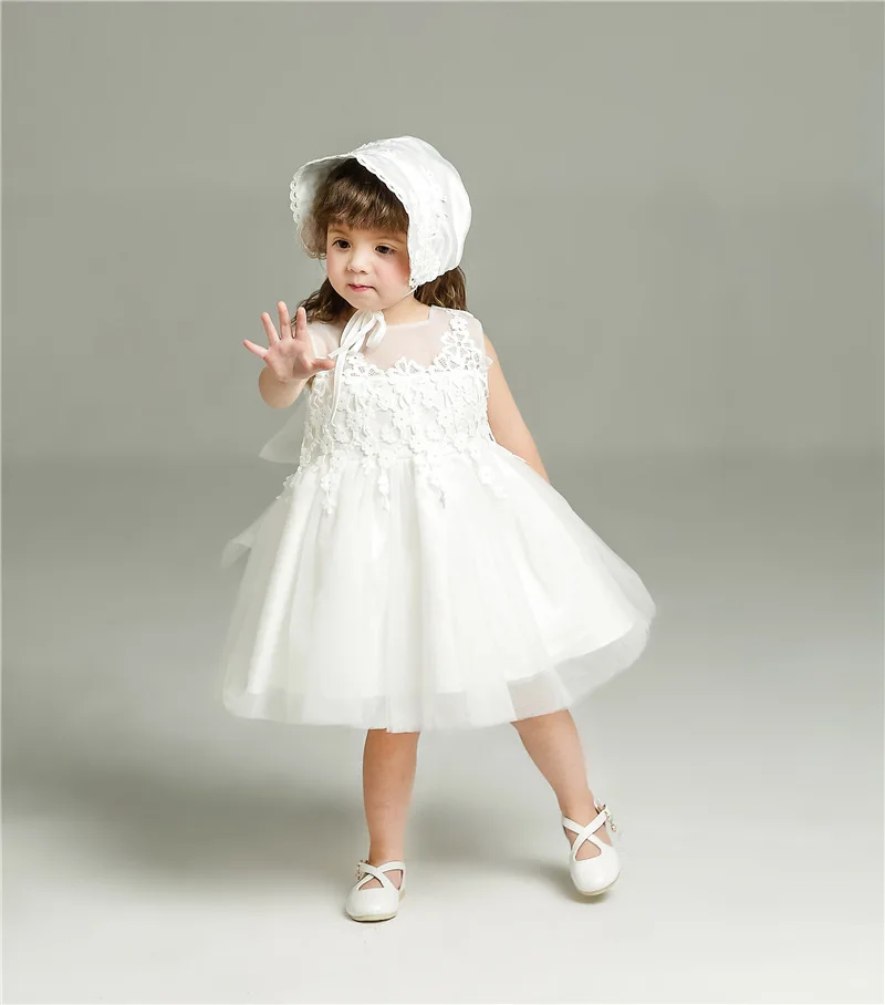 
Sleeveless Bow Lace Baby Dress Girls Summer Baby Princess Dress Price 
