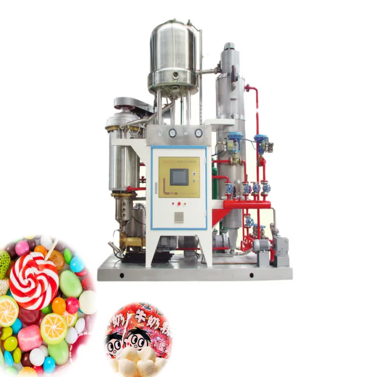 Fully automatic candy machine production line soft candy making machine