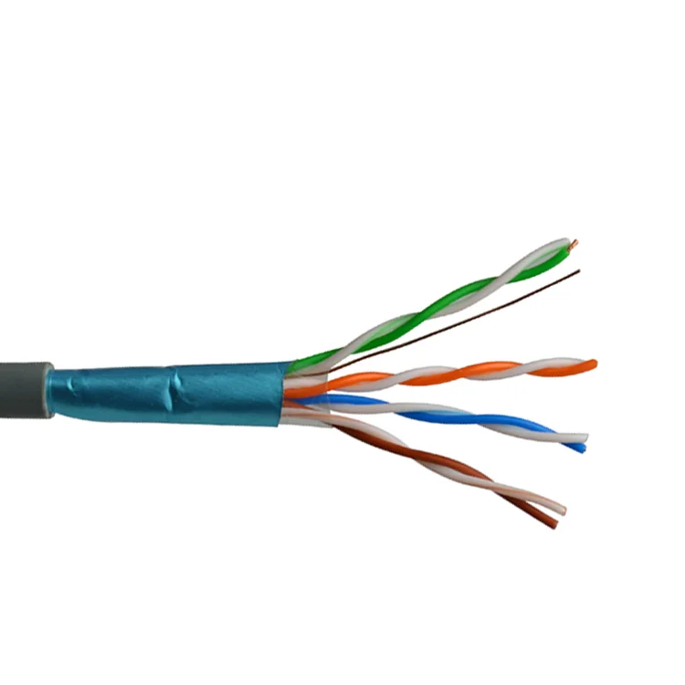 1000FT CAT5E Solid 24AWG Shielded FTP CAT5 Bulk Pull Box Ethernet Cable