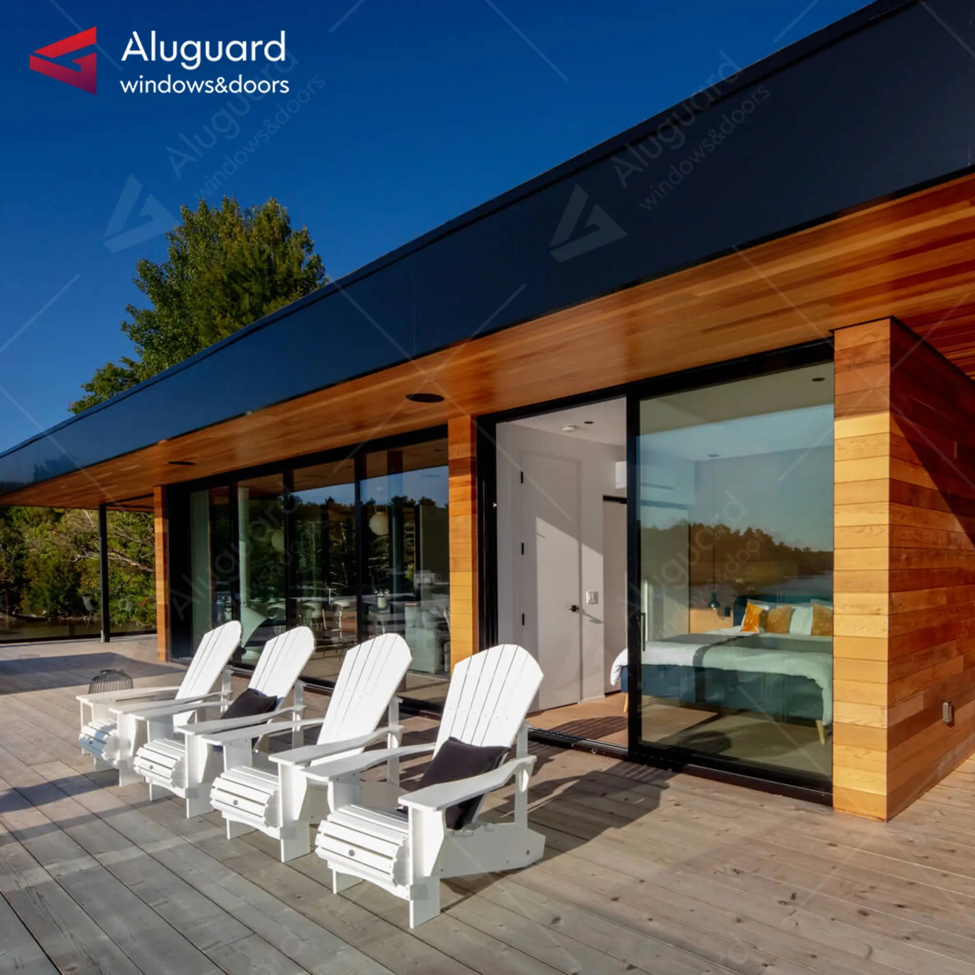 residential entrance glass sliding doors Modern design customized aluminium slide patio door