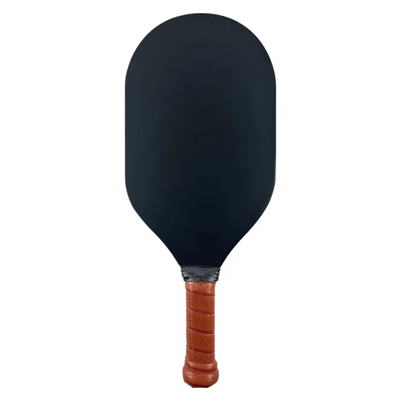 Manufacturer Customized Carbon Fiber Graphite T700 Carbon Fiber Edgeless Elongated thermoforming Pickleball Paddle