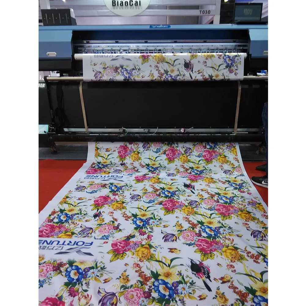 digital flag printing machine with two dx5 head, print on flag directly