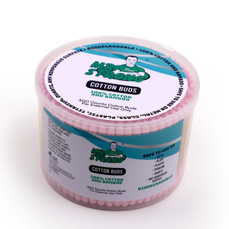 Cotton Swabs Manufacturer Free Sample 200pcs Bamboo Cotton Buds Eco Friendly Ear Cotton Swab