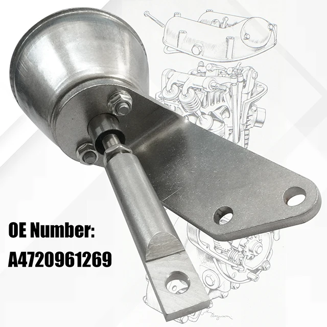 Turbo Wastegate Actuator GHG14 fit for Detroit Diesel DD13 DD15 Engine Freightliner Cascadia Turbocharger Actuator A4720961269