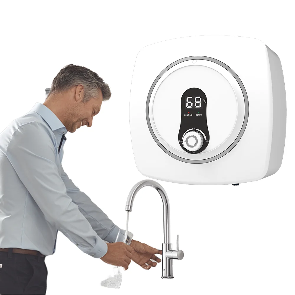 High Quality Wall-Mounted Mini Tank Boiler Electric Shower for RV Household Car Outdoor Hotel Use Multiple Installation Options