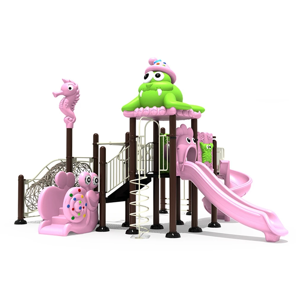 
Good Quality Top Sale Gym Backyard HDPE Toddler Outdoor Playhouse For Kids 