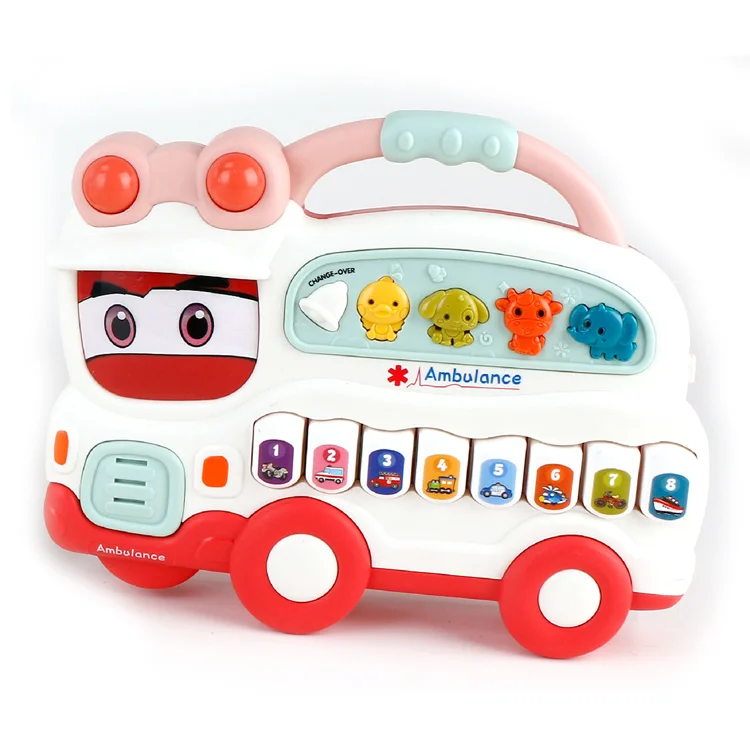 Ambulance New ECO Friendly Musical Plastic Toy Electronic Keyboard Toys