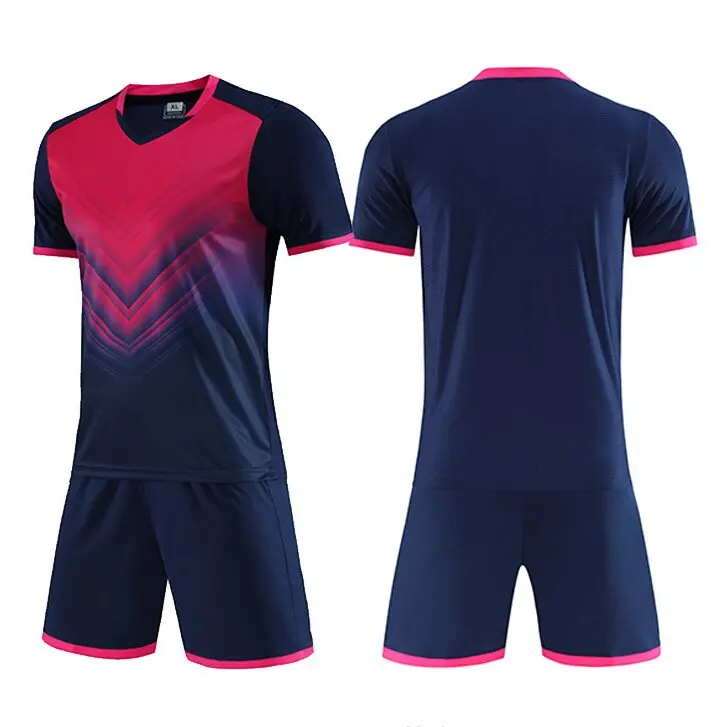 23/24 New Blank Sublimation Soccer Shirts Football Jersey Teams logo Men Kids Custom Soccer Jersey Set For Men