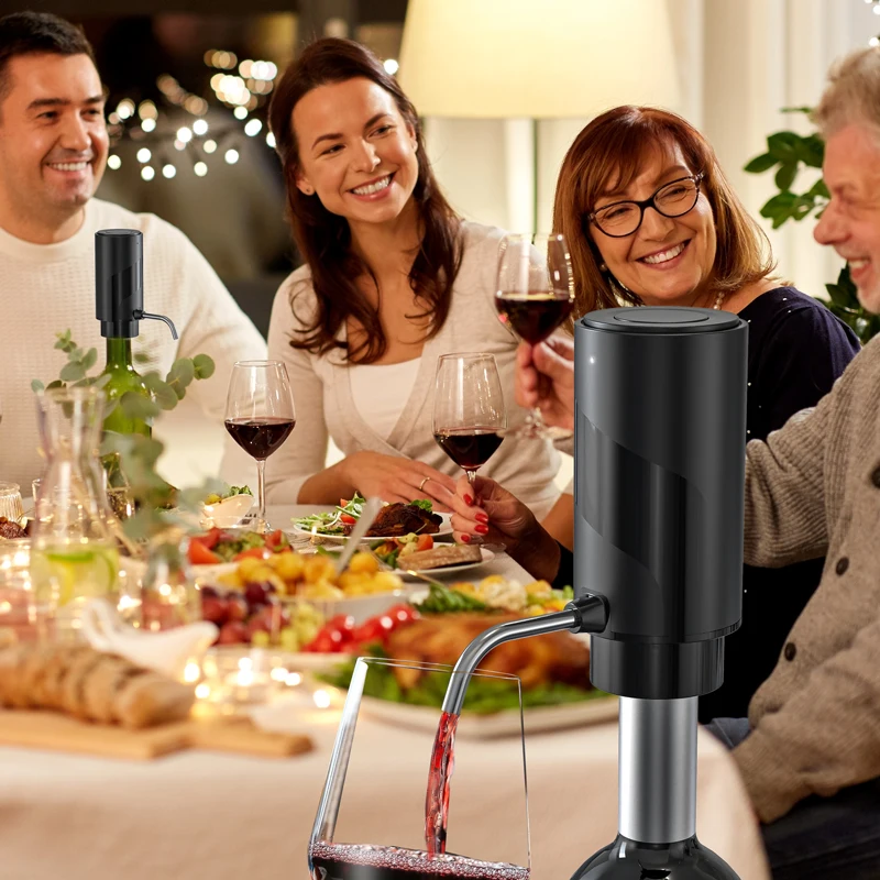 Home easy use  automatic wine decanter easy use wine aerator dispenser