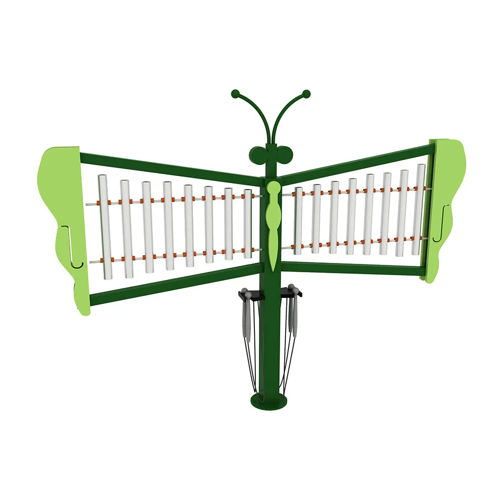 Harp children play area outdoor bells percussion music instruments manufacturers amusement park facilities