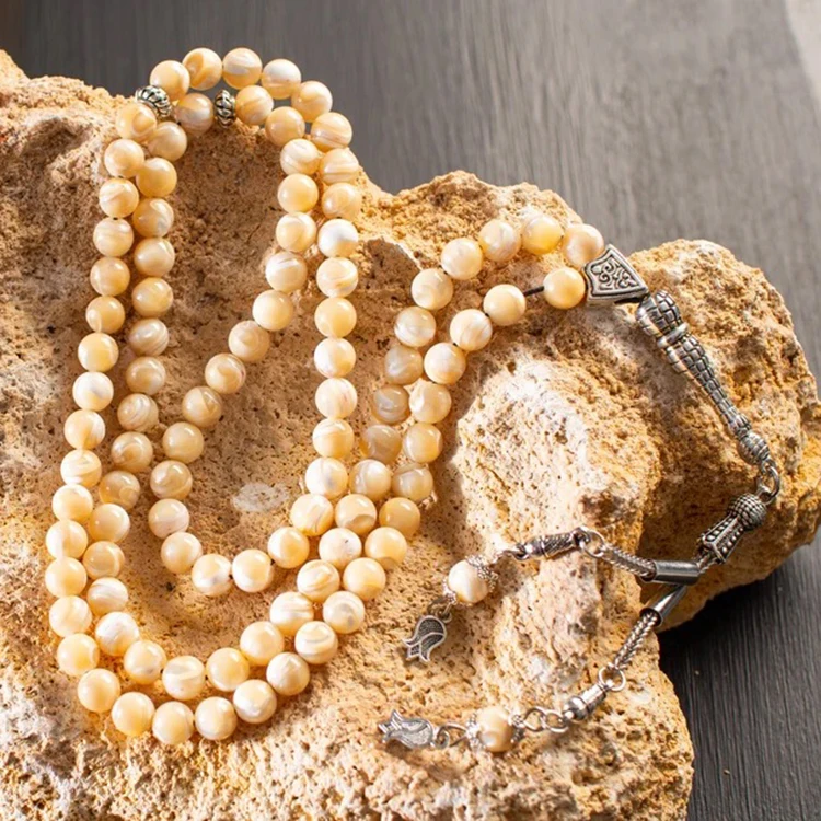 Исламские молитвенные бусины Tasbih 99 жемчужное ожерелье четки браслет