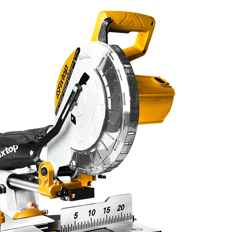 High Quality Sliding Torque Efficiency Thicker Taller Baffle Miter Saw 2300w Sliding Machine