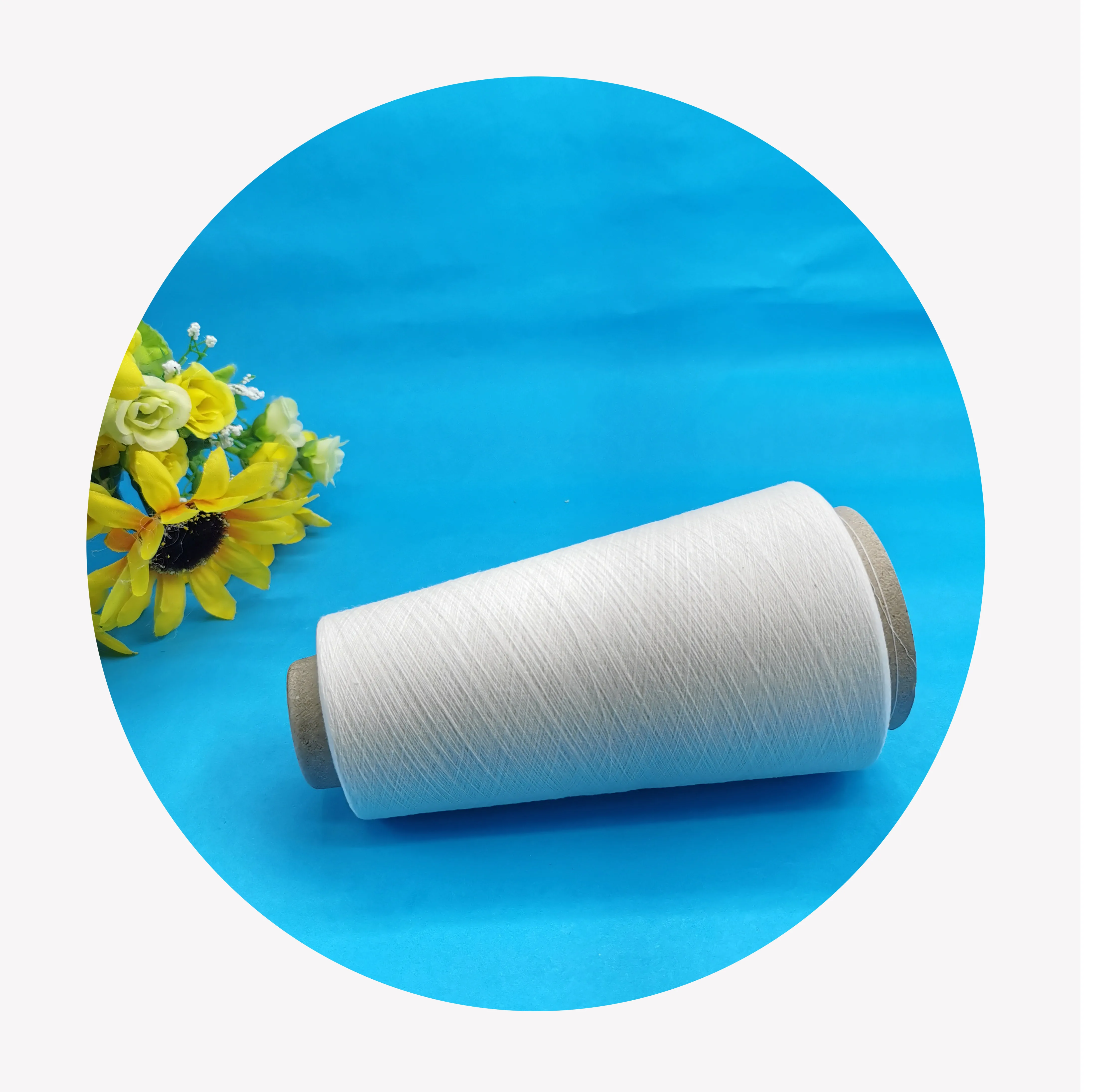 virgin combed cotton yarn for weaving and knitting