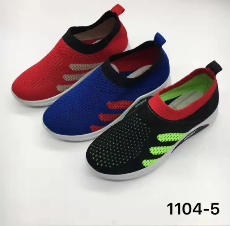 
Latest Comfortable Flat Casual Fabric Shoes Women Fly Knitting Sock Shoes 