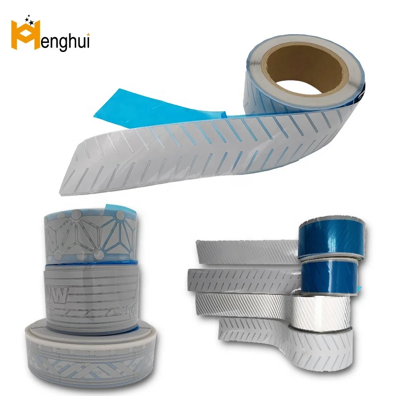 Custom High light  Heat Transfer Reflective Segmented reflective Tape glow in the Dark with good quality