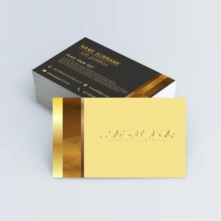 Personalized Custom Plastic Business Card Clear Luxury PVC Business Cards Printing With Logo