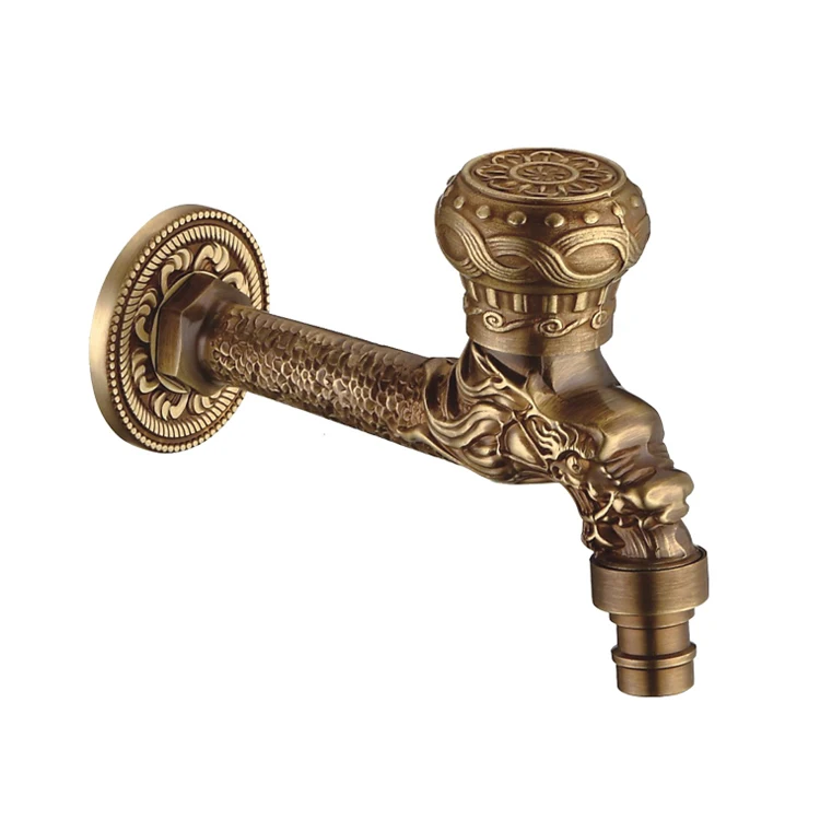 
high quality brass outdoor faucet garden tap washing machine bibcock single use water tap free shipping 