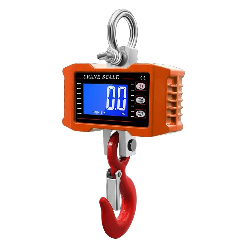 Vision 2 ton electronic crane scale 3t wireless blue tooth hanging scale for industry