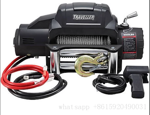 4x4 аксессуары, сертификация CE, портативная электрическая лебедка 900- 13000 фунтов, Мини электрическая лебедка 24 В/12 В