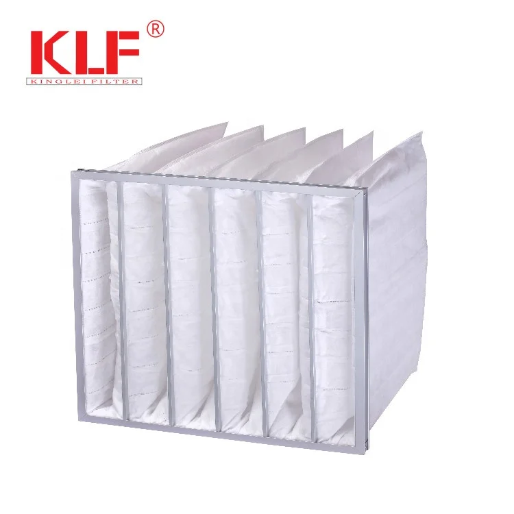 F5/F6/F7/F8 Air Filter Pocket Filter With New Composite Non-woven Fiber