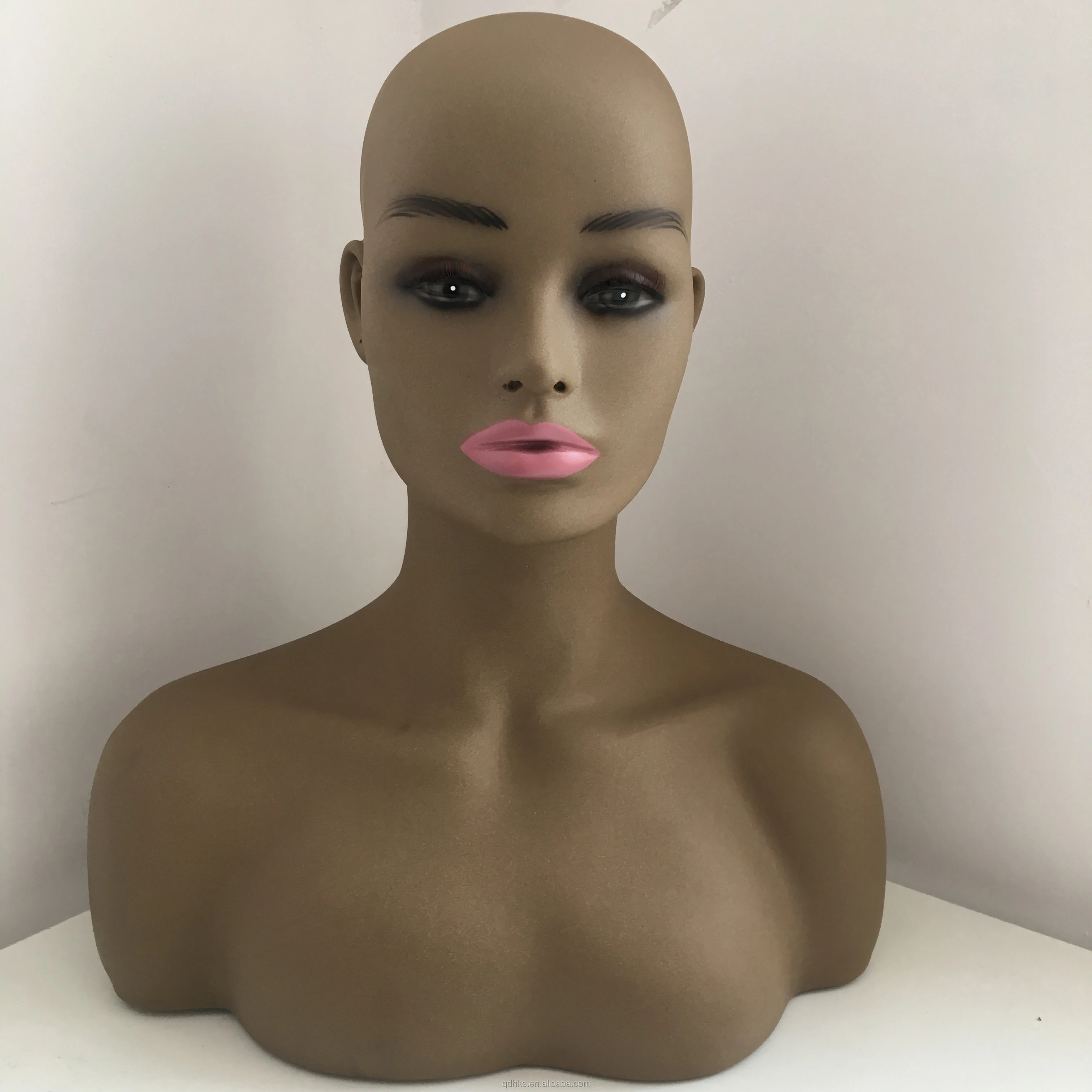 
wig mannequin head with shoulders  (62226398573)