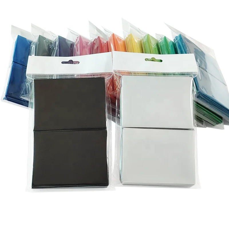 Производитель оптовая продажа стандартный размер 100 защитные рукава для карт