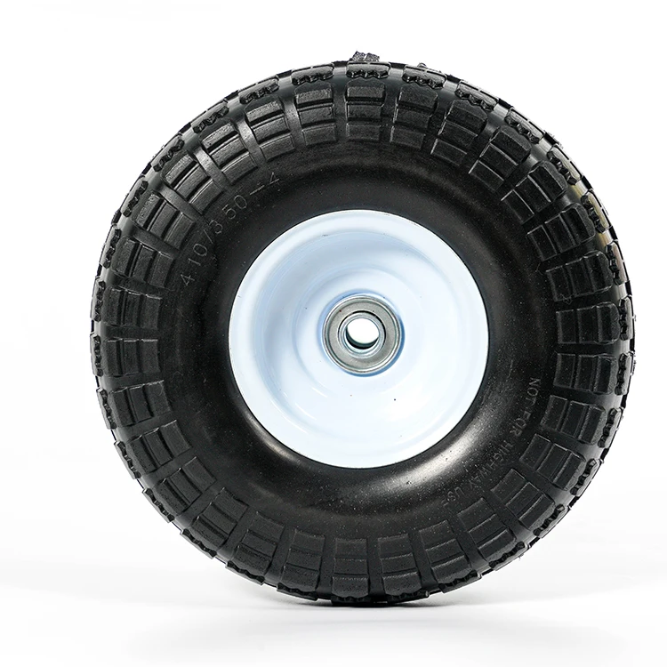 Высокое качество плоские свободные шины твердые PU пены 4 10/3 50-4 утилита садовые тележки колесики